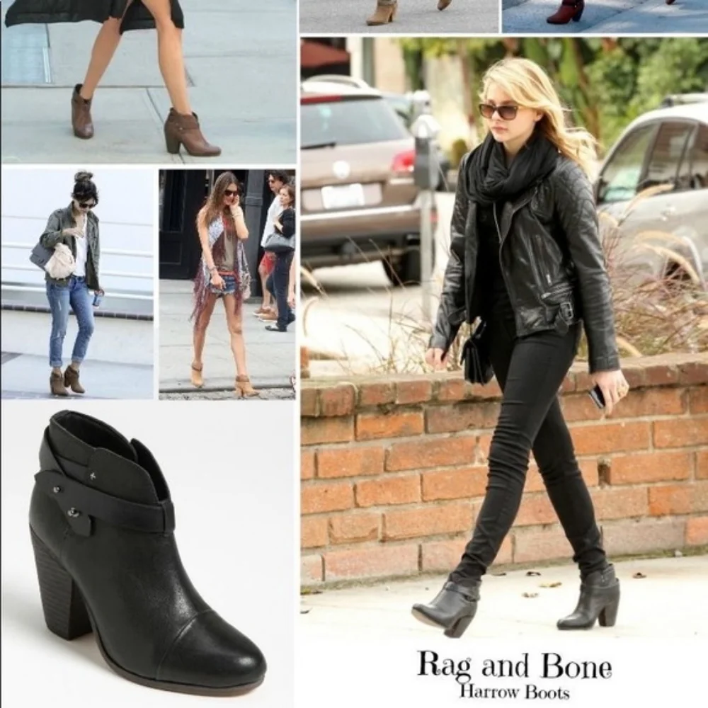 Rag & Bone Harrow Booties - Picture 3 of 13